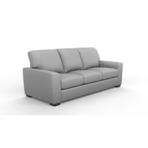 Savannah 87" Wide 100% Full Top Grain Leather Sofa