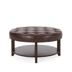 Sokha Vegan Leather Ottoman