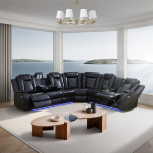 Cread Vegan Leather Power Recliner