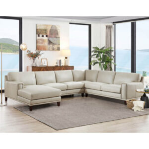 Hayward 4 - Piece Leather Sectional