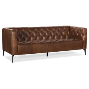 Kaeo 84'' Genuine Leather Sofa