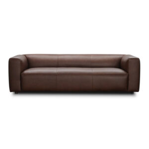 Malese 98.03" Genuine Leather Sofa