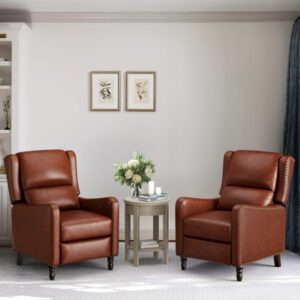 Marblehead Genuine Leather Recliner