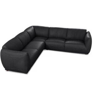 Moon 3 - Piece Leather Sectional