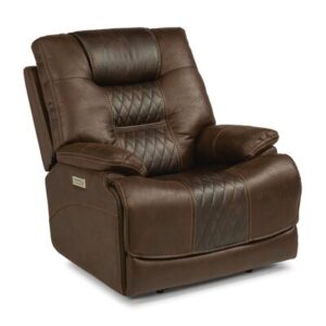 37" Wide Leather Match Power Standard Recliner