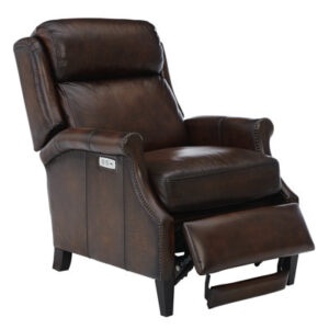 Albert 29.5" Wide Genuine Leather Power Standard Recliner