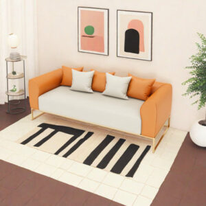 Jonus 78.74'' Vegan Leather Sofa