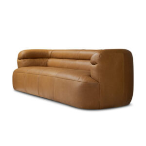 Vonetta 95'' Leather Sofa