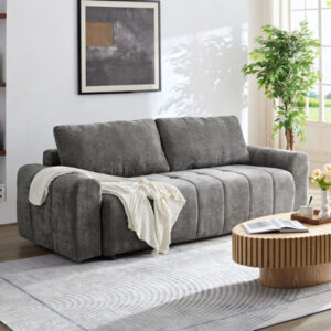 Modern Style Leather Sectional Sofa 3-Seater Sofa