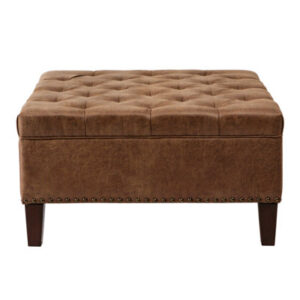 Reyburn Vegan Leather Ottoman