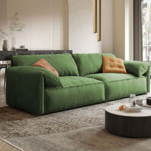 SF20240710TU Leather Match Pillow Top Arms Sofa