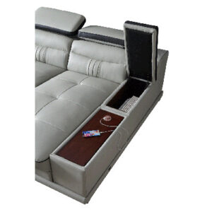 3 - Piece Leather Sectional