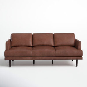 Dani 86'' Genuine Leather Sofa