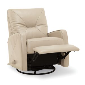 Finchley Leather Swivel Rocker Recliner - Lace (Special Order)