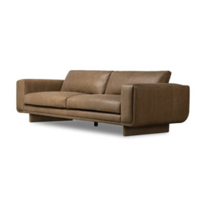Latocha 96" Leather Sofa