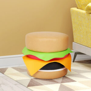 Newville Vegan Leather Ottoman