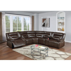 Randalle 3 - Piece Vegan Leather Sectional