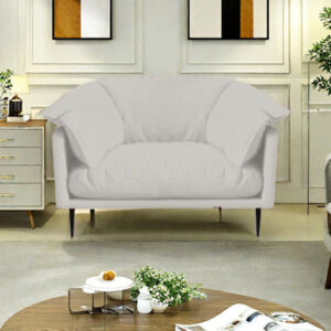 Vintage leather sofa head layer cowhide sax sofa
