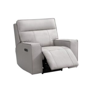 Ayin 40" Wide Genuine Leather Power Standard Recliner