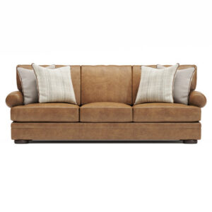 Bernhardt Harrison Leather Sofa