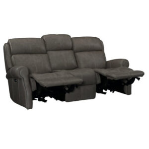 Bernhardt Mcgwire Leather Power Motion Sofa