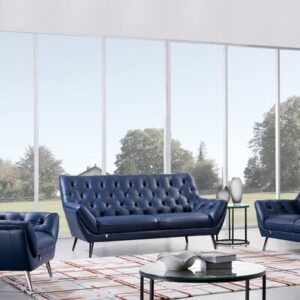Bodell 81" Genuine Leather Flared Arm Sofa