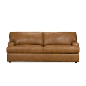 Cleo 84" Genuine Leather Sofa