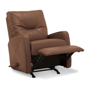 Finchley Leather Rocker Recliner - Biscotti (Special Order)