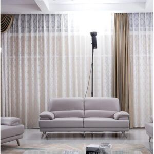 Hayllar 82" Genuine Leather Round Arm Sofa