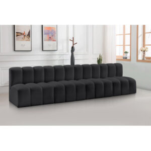 Hylee 119" Vegan Leather Sofa