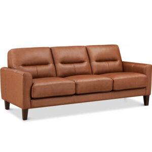 Schneider Top Grain Leather Sofa Couch