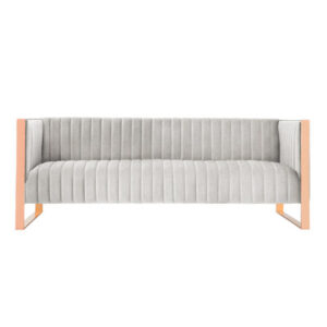 Trillium 83.07" Vegan Leather Sofa