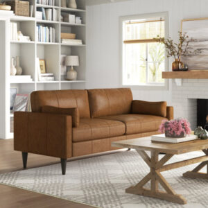 Viveros 81" Leather Sofa