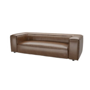 Willim 93.9'' Genuine Leather Sofa