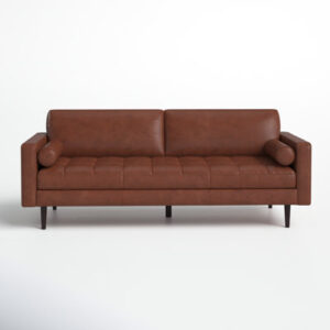Arlo 88" Genuine Leather Sofa