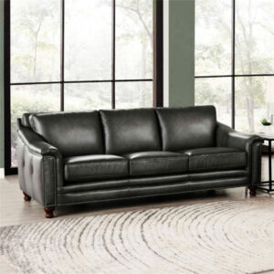 Belfast Top Grain Leather Sofa Couch