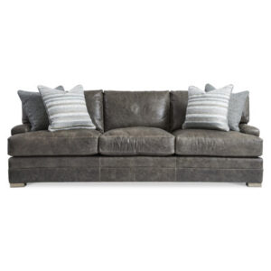 Bernhardt Burnham Leather Sofa