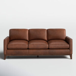 Cascades 85'' Leather Sofa