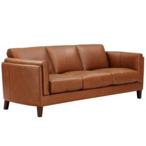 Coltyn 88'' Genuine Leather Sofa