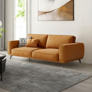 Microfiber leather Standard Sofa cushion couch