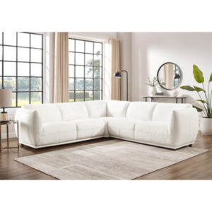 Modern Sofa Moon Leather Sectional