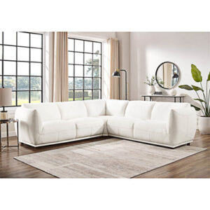 Moon Leather Sectional Sofa Couch