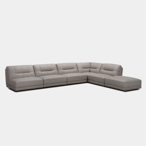 Pecina 6 - Piece Leather Sectional