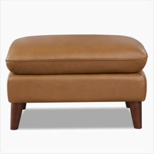 Solana Leather Ottoman