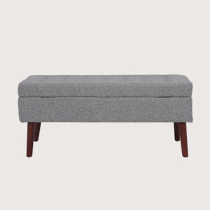Storage Bench With Storage Bench For Bedroom End Of Bed Bench Foot Of Bed Bench Entryway Bench Storage Ottoman Bench 43.3" W X 17.7" White PU Leather