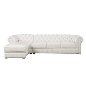 2 - Piece Leather Sectional