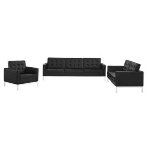 95'' Genuine Leather Sofa