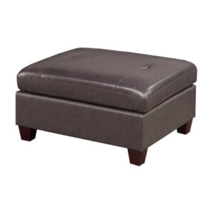 Abrahamsville Genuine Leather Ottoman