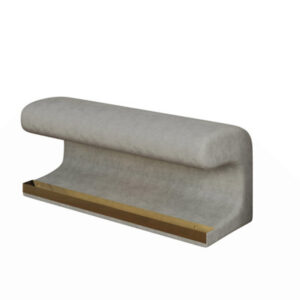 Entryway Bench Leather Upholstered Ottoman With LED Sensor Light Living Room ,Bedroom,End Of Bed