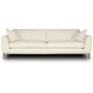 Fairfax 96" Genuine Leather Square Arm Sofa